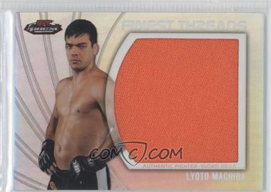2012 Topps UFC Finest - Jumbo Finest Threads #JFT-LM - Lyoto Machida