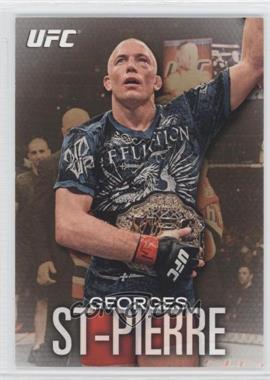 2012 Topps UFC Knockout - [Base] - Gold #100 - Georges St-Pierre /188