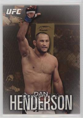 2012 Topps UFC Knockout - [Base] - Gold #25 - Dan Henderson /188