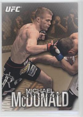 2012 Topps UFC Knockout - [Base] - Gold #62 - Michael McDonald /188