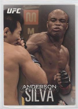 2012 Topps UFC Knockout - [Base] - Gold #85 - Anderson Silva /188