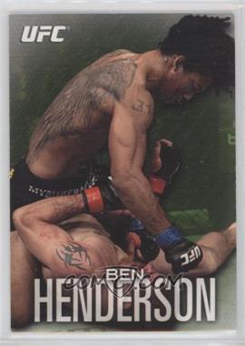 2012 Topps UFC Knockout - [Base] - Green #1 - Ben Henderson /88