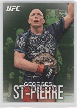 2012 Topps UFC Knockout - [Base] - Green #100 - Georges St-Pierre /88