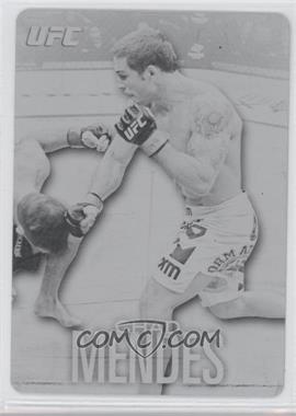 2012 Topps UFC Knockout - [Base] - Printing Plate Black #94 - Chad Mendes /1