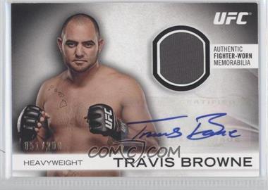 2012 Topps UFC Knockout - Fight Gear Autographs #AFG-TB - Travis Browne /200