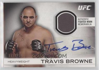 2012 Topps UFC Knockout - Fight Gear Autographs #AFG-TB - Travis Browne /200