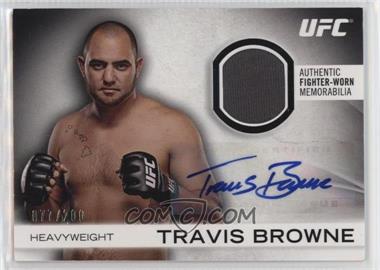 2012 Topps UFC Knockout - Fight Gear Autographs #AFG-TB - Travis Browne /200