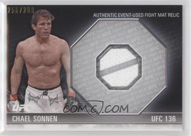 2012 Topps UFC Knockout - Fight Mat Relics #FM-CS - Chael Sonnen /288