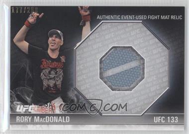 2012 Topps UFC Knockout - Fight Mat Relics #FM-RM - Rory MacDonald /299