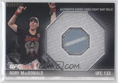 2012 Topps UFC Knockout - Fight Mat Relics #FM-RM - Rory MacDonald /299