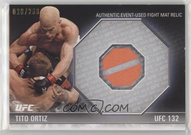 2012 Topps UFC Knockout - Fight Mat Relics #FM-TO - Tito Ortiz /288