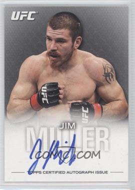 2012 Topps UFC Knockout - Fighter Autographs #FA-JMI - Jim Miller /159