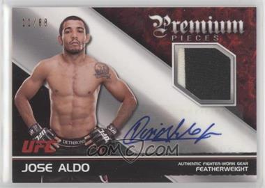 2012 Topps UFC Knockout - Premium Pieces Relics - Autographs #APP-JA - Jose Aldo /88