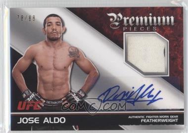 2012 Topps UFC Knockout - Premium Pieces Relics - Autographs #APP-JA - Jose Aldo /88