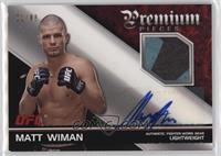 Matt Wiman [EX to NM] #/88