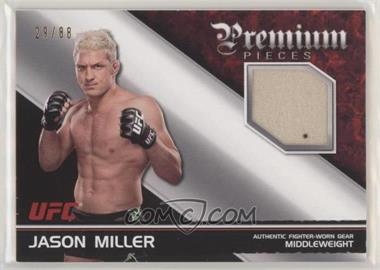 2012 Topps UFC Knockout - Premium Pieces Relics #PP-JM - Jason Miller /88
