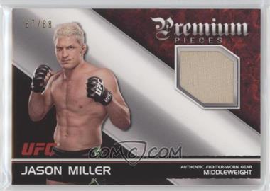 2012 Topps UFC Knockout - Premium Pieces Relics #PP-JM - Jason Miller /88