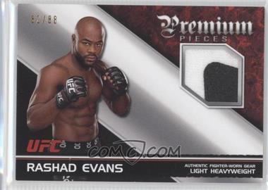 2012 Topps UFC Knockout - Premium Pieces Relics #PP-RE - Rashad Evans /88