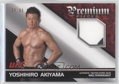 2012 Topps UFC Knockout - Premium Pieces Relics #PP-YA - Yoshihiro Akiyama /88