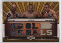 Randy Couture, Dan Henderson, Daniel Cormier #/9