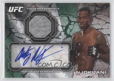 2013 Topps UFC Bloodlines - Autographed Relics #FAR-AN - Anthony Njokuani /249