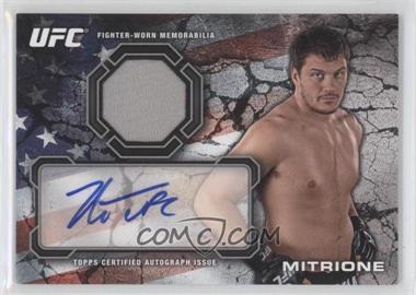 2013 Topps UFC Bloodlines - Autographed Relics #FAR-MM - Matt Mitrione /175