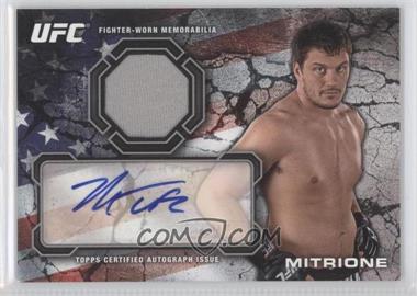 2013 Topps UFC Bloodlines - Autographed Relics #FAR-MM - Matt Mitrione /175