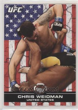 2013 Topps UFC Bloodlines - [Base] - Flag #23 - Chris Weidman /188