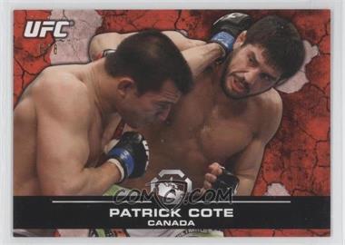 2013 Topps UFC Bloodlines - [Base] - Ruby Red #58 - Patrick Cote /8