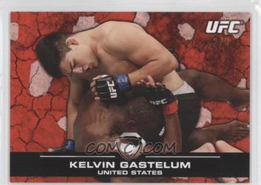 2013 Topps UFC Bloodlines - [Base] - Ruby Red #7 - Kelvin Gastelum /8