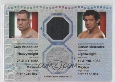 2013 Topps UFC Bloodlines - Bloodlines Dual Relic #DR-VM - Cain Velasquez, Gilbert Melendez /88