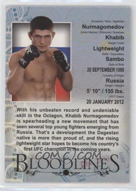 2013 Topps UFC Bloodlines - Bloodlines #BL-KN - Khabib Nurmagomedov