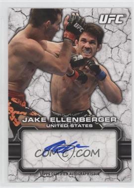 2013 Topps UFC Bloodlines - Fighter Autographs #FA-JE - Jake Ellenberger