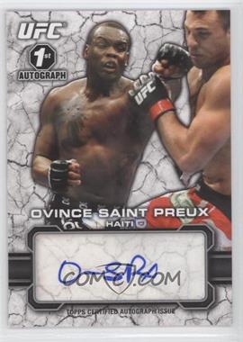 2013 Topps UFC Bloodlines - Fighter Autographs #FA-OS - Ovince St. Preux