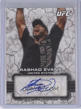 2013 Topps UFC Bloodlines - Fighter Autographs #FA-RE - Rashad Evans