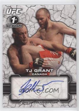 2013 Topps UFC Bloodlines - Fighter Autographs #FA-TG - TJ Grant