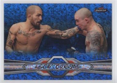 2013 Topps UFC Finest - [Base] - Blue Refractor #17 - Akira Corassani /188