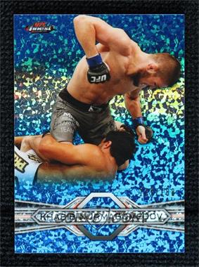 2013 Topps UFC Finest - [Base] - Blue Refractor #22 - Khabib Nurmagomedov /188