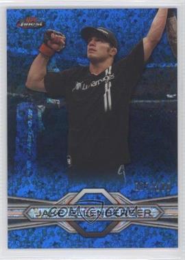 2013 Topps UFC Finest - [Base] - Blue Refractor #89 - Jake Ellenberger /188