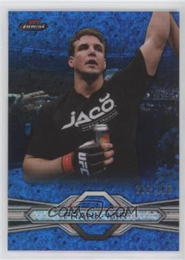 2013 Topps UFC Finest - [Base] - Blue Refractor #92 - Frank Mir /188