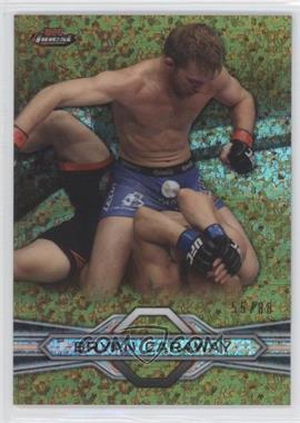 2013 Topps UFC Finest - [Base] - Gold Refractor #84 - Bryan Caraway /88