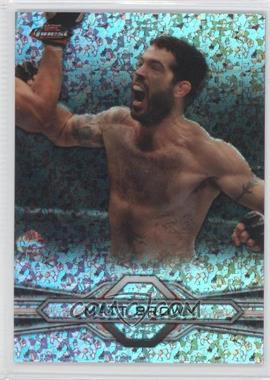 2013 Topps UFC Finest - [Base] - Refractor #50 - Matt Brown