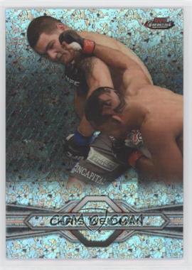 2013 Topps UFC Finest - [Base] - Refractor #72 - Chris Weidman