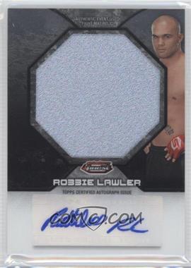 2013 Topps UFC Finest - Fight Mat Jumbo Autograph Relic #FMAR-RL - Robbie Lawler