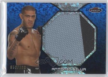 2013 Topps UFC Finest - Fight Mat Jumbo Relic - Blue Refractor #FFM-ASI - Antonio Silva /188