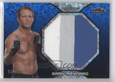 2013 Topps UFC Finest - Fight Mat Jumbo Relic - Blue Refractor #FFM-GM - Gray Maynard /188