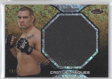 2013 Topps UFC Finest - Fight Mat Jumbo Relic - Gold Refractor #FFM-CV - Cain Velasquez /88