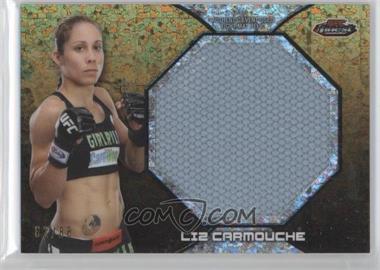 2013 Topps UFC Finest - Fight Mat Jumbo Relic - Gold Refractor #FFM-LC - Liz Carmouche /88