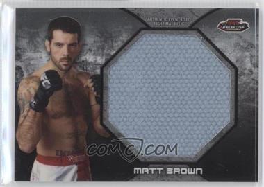 2013 Topps UFC Finest - Fight Mat Jumbo Relic #FFM-MB - Matt Brown