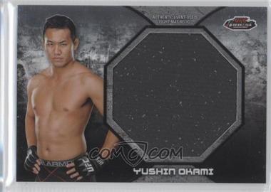 2013 Topps UFC Finest - Fight Mat Jumbo Relic #FFM-YO - Yushin Okami